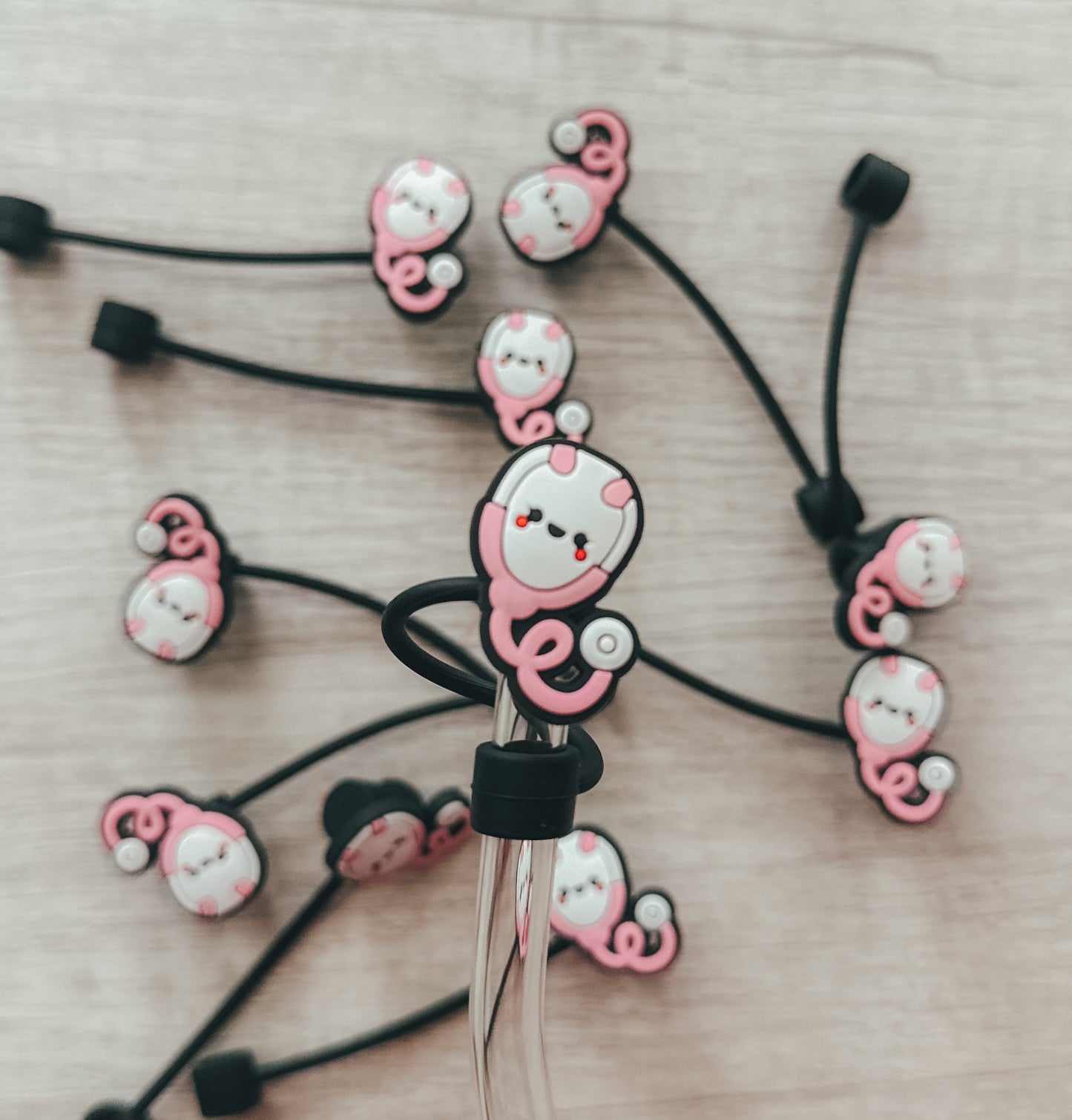 Stethoscope Straw Topper