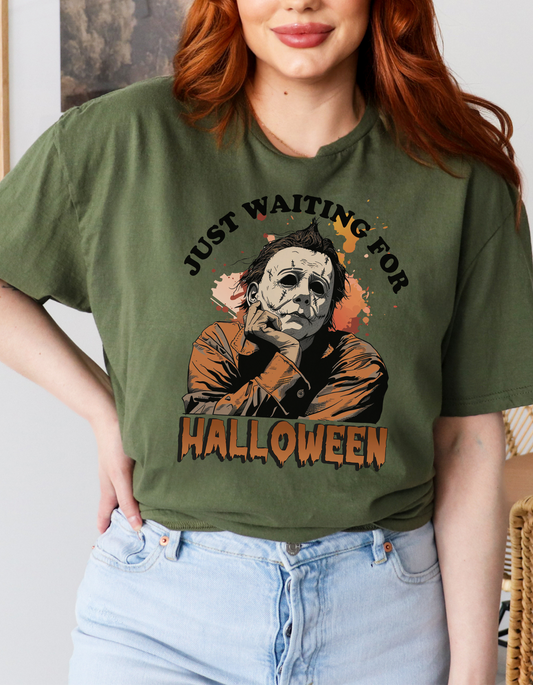 Just Waiting For Halloween T-Shirt