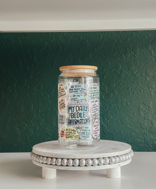Daily Bible Affirmations Cup