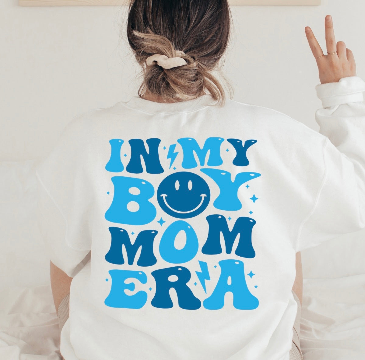In My Boy Mom Era  Crewneck