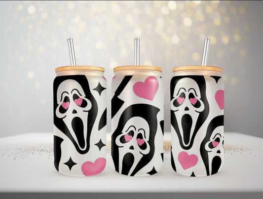 Ghost Face Heart Eyes