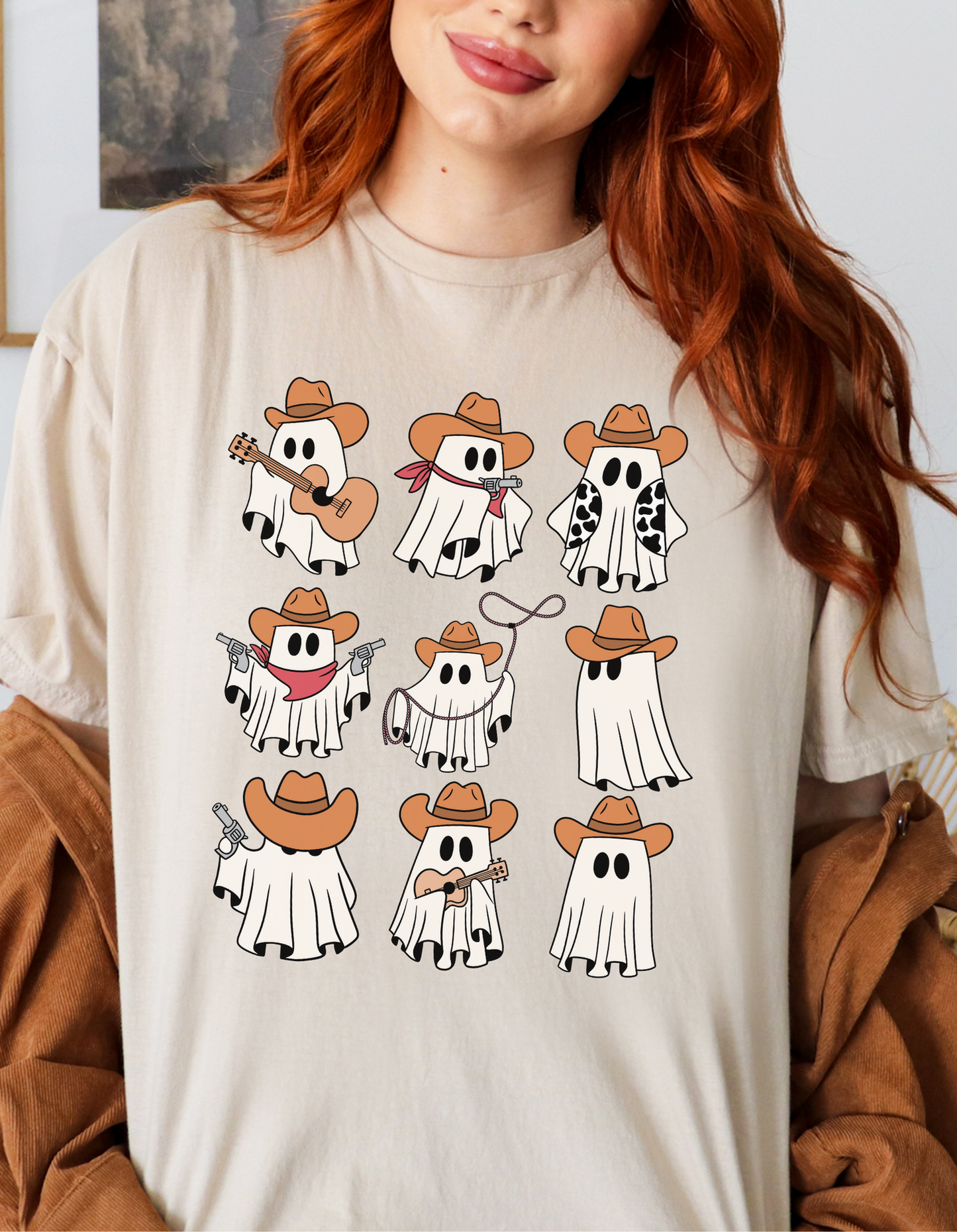 Cow Girl Ghost T-Shirt