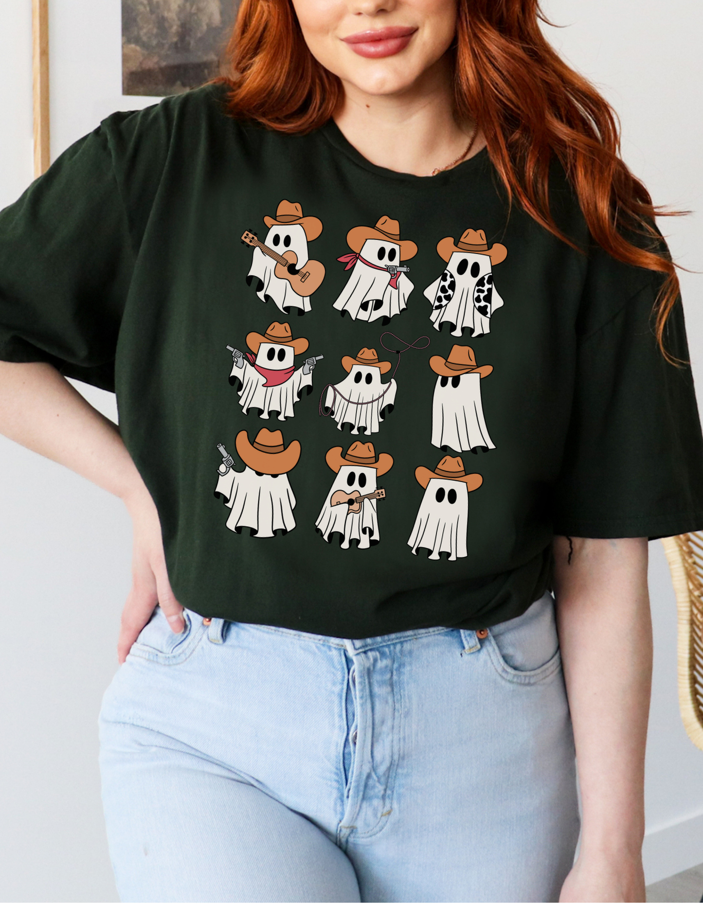 Cow Girl Ghost T-Shirt