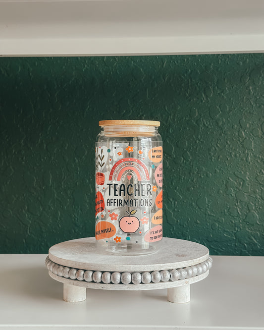 Teacher Affirmations Cup