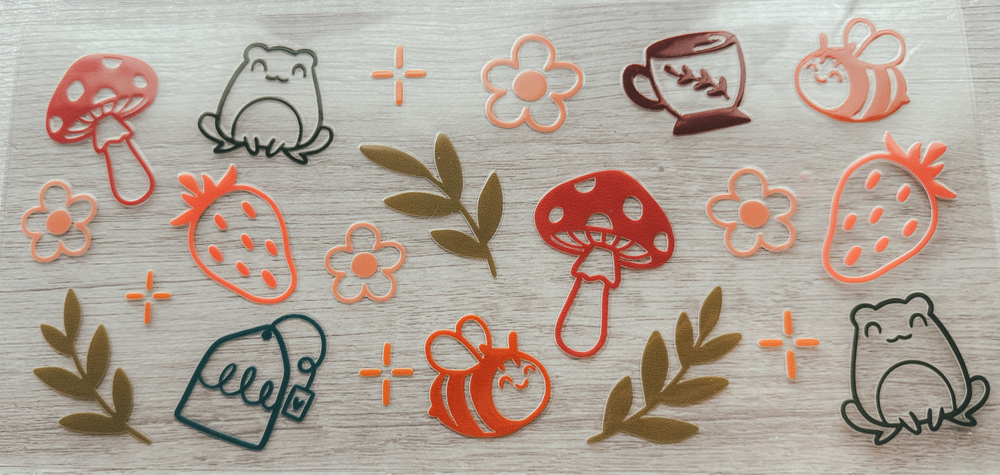 Frog Mushroom Outdoor Cup