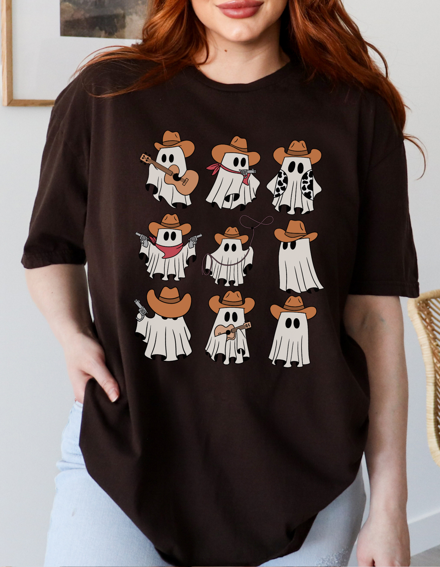 Cow Girl Ghost T-Shirt