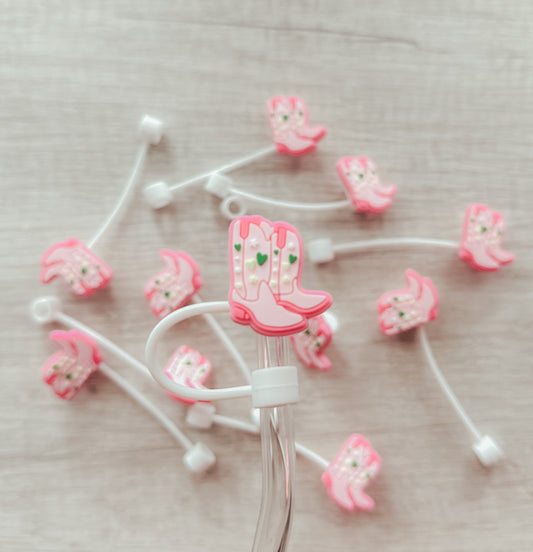 Cowgirl Boots Straw Topper