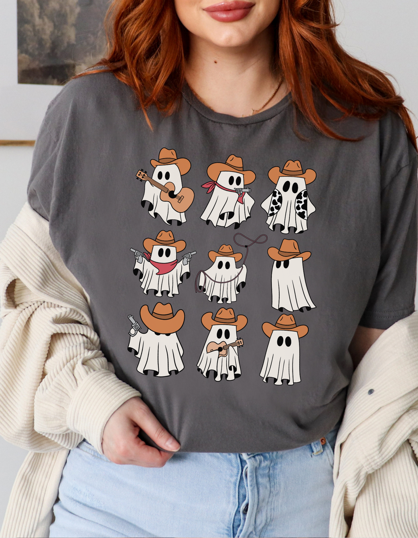 Cow Girl Ghost T-Shirt