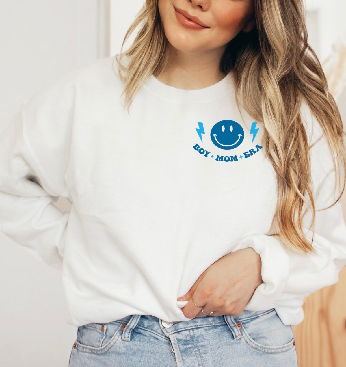 In My Boy Mom Era  Crewneck