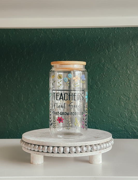 Teachers Plant Seeds Cup
