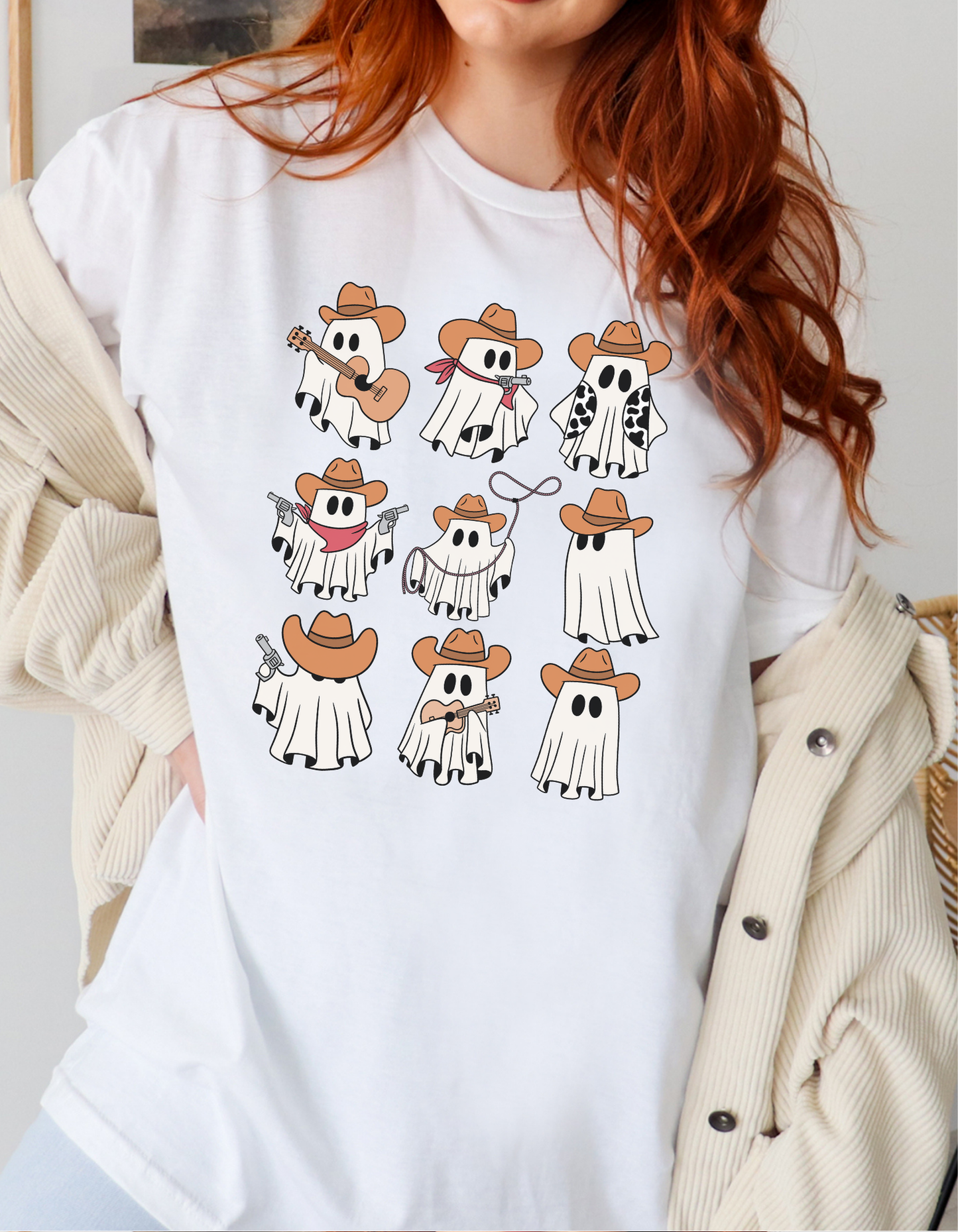 Cow Girl Ghost T-Shirt